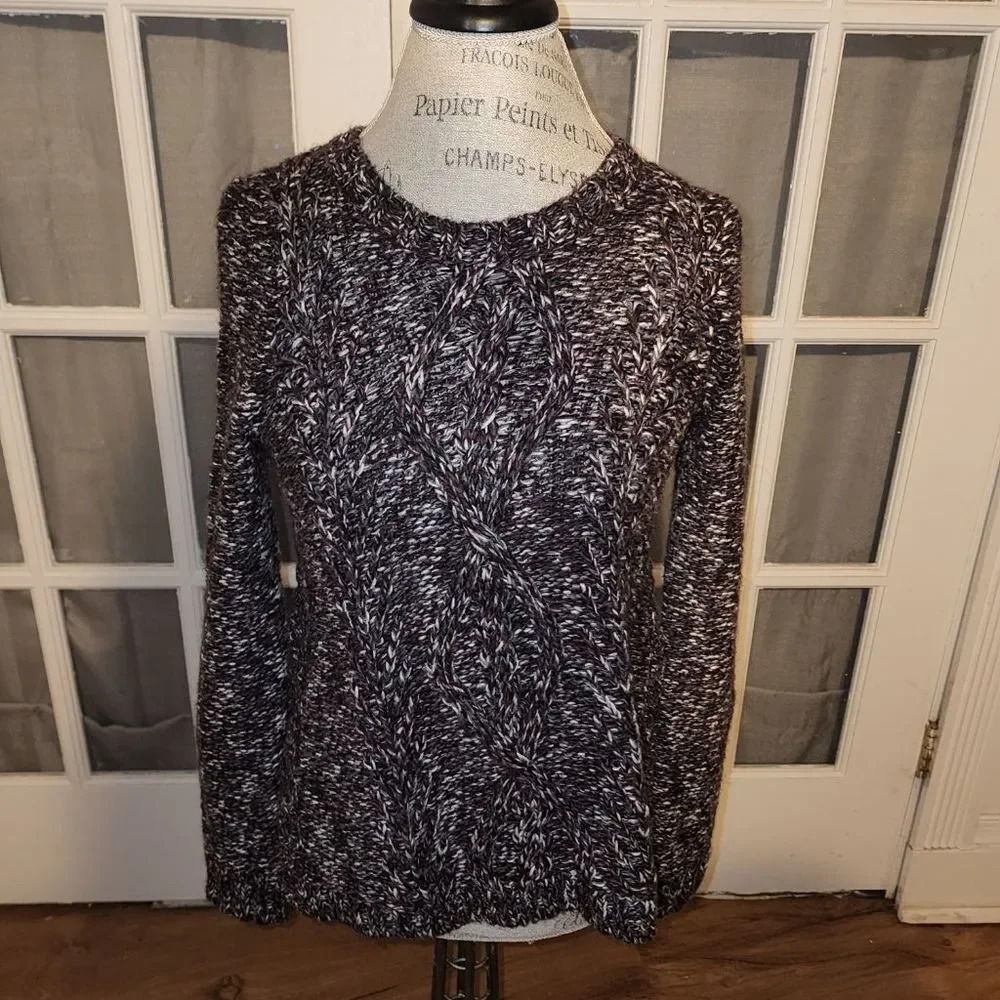 Madewell Womens Firelight Marled Wool Alpaca Blend Pullover Sweater XS